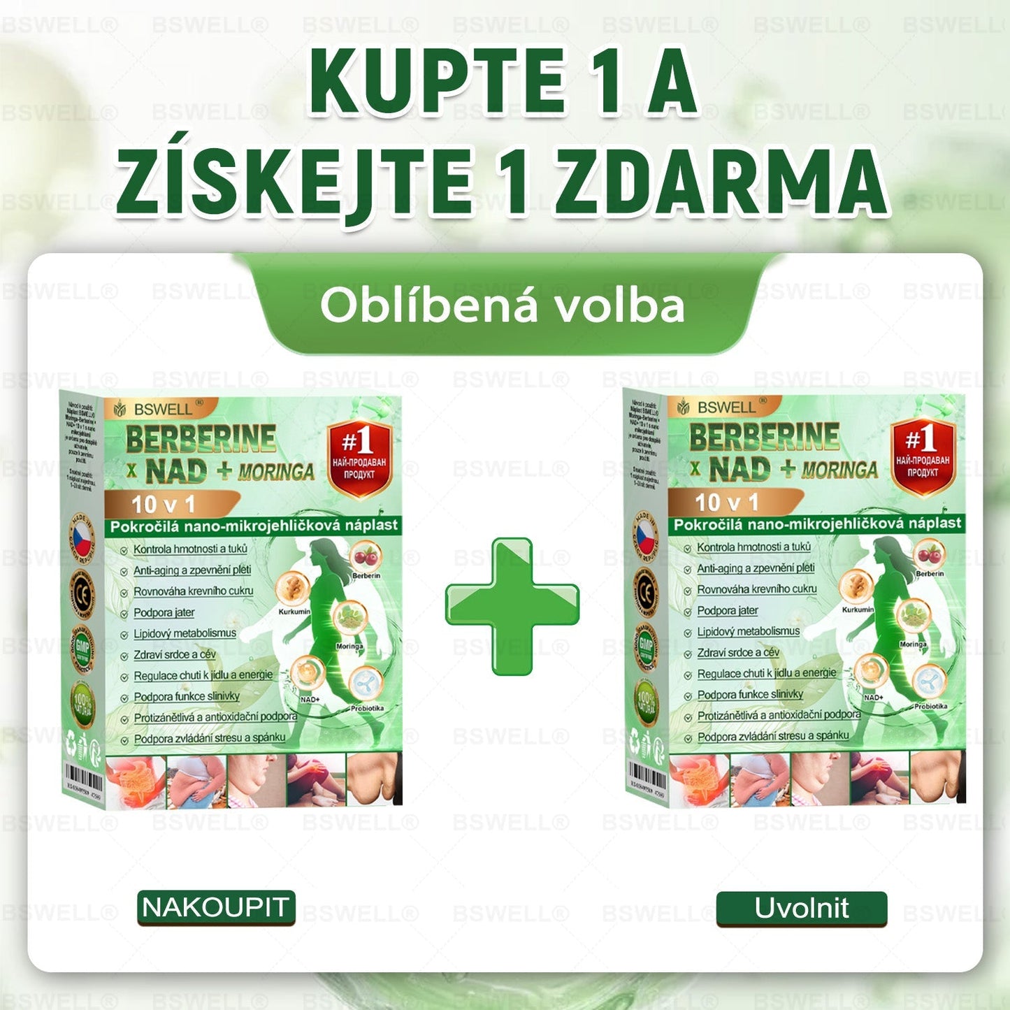 BSWELL® Nano mikrovpichová zeštíhlující náplast✨(Stačí použít pouze jednou denně – viditelné změny již za 28 dní) ✅Bezbolestná, dlouhotrvající, zaměřená na řešení cukrovky, obezity a kardiovaskulárních onemocnění