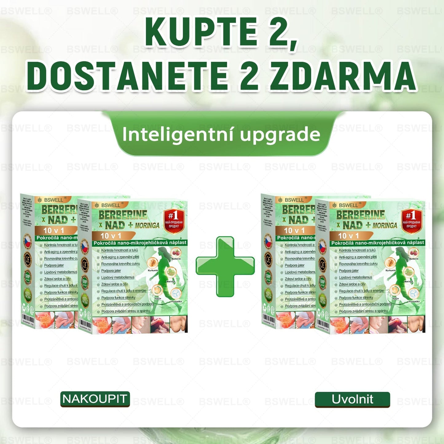 BSWELL® Nano mikrovpichová zeštíhlující náplast✨(Stačí použít pouze jednou denně – viditelné změny již za 28 dní) ✅Bezbolestná, dlouhotrvající, zaměřená na řešení cukrovky, obezity a kardiovaskulárních onemocnění