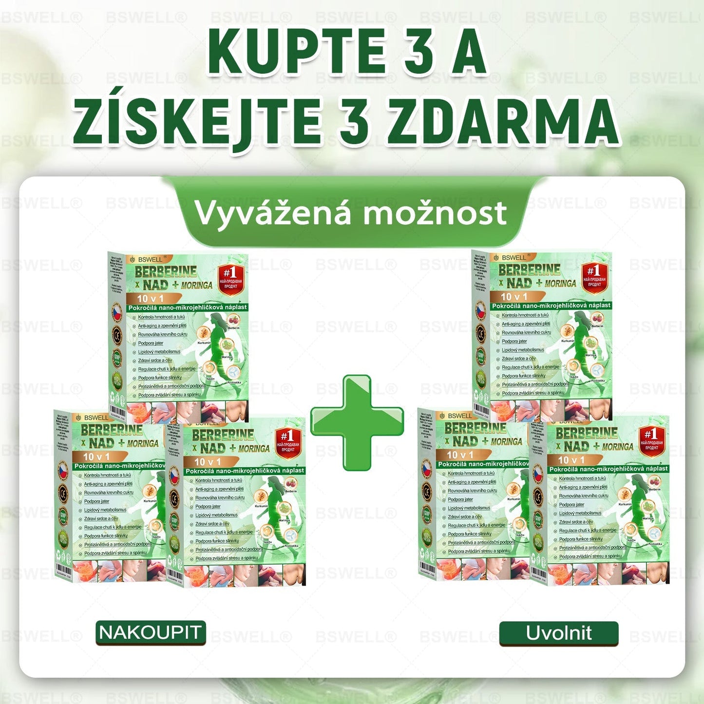 BSWELL® Nano mikrovpichová zeštíhlující náplast✨(Stačí použít pouze jednou denně – viditelné změny již za 28 dní) ✅Bezbolestná, dlouhotrvající, zaměřená na řešení cukrovky, obezity a kardiovaskulárních onemocnění