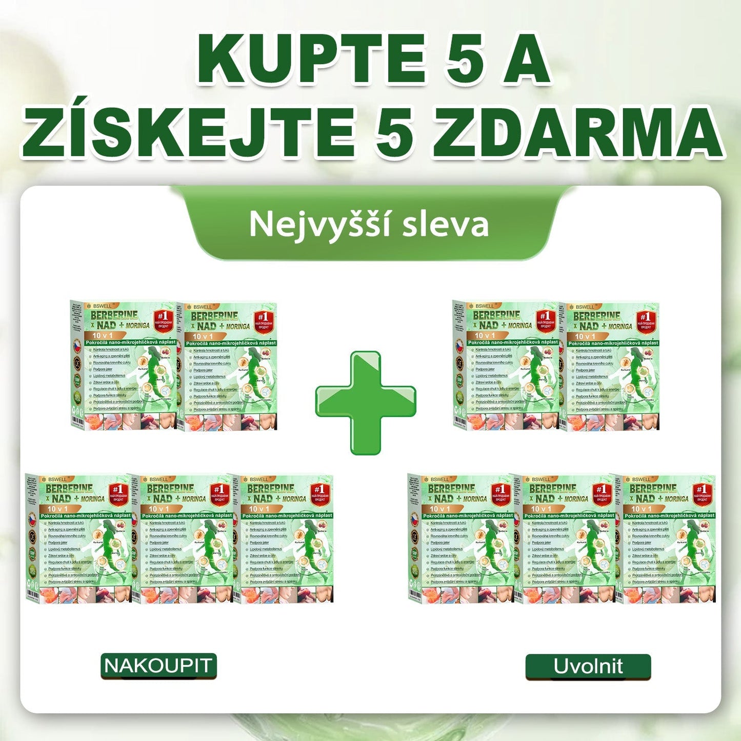 BSWELL® Nano mikrovpichová zeštíhlující náplast✨(Stačí použít pouze jednou denně – viditelné změny již za 28 dní) ✅Bezbolestná, dlouhotrvající, zaměřená na řešení cukrovky, obezity a kardiovaskulárních onemocnění